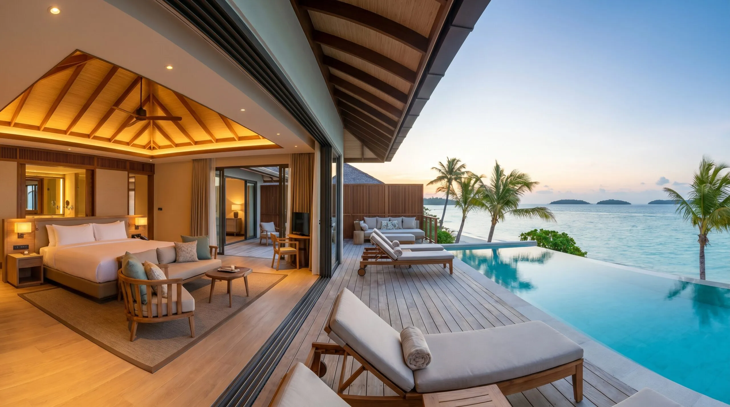 Luxurious and Serene Resort Accommodations