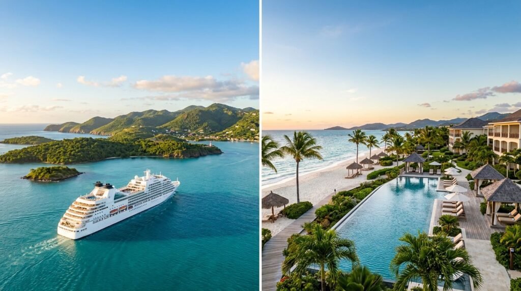 Caribbean Cruise vs All-Inclusive Resort Cost for Couples